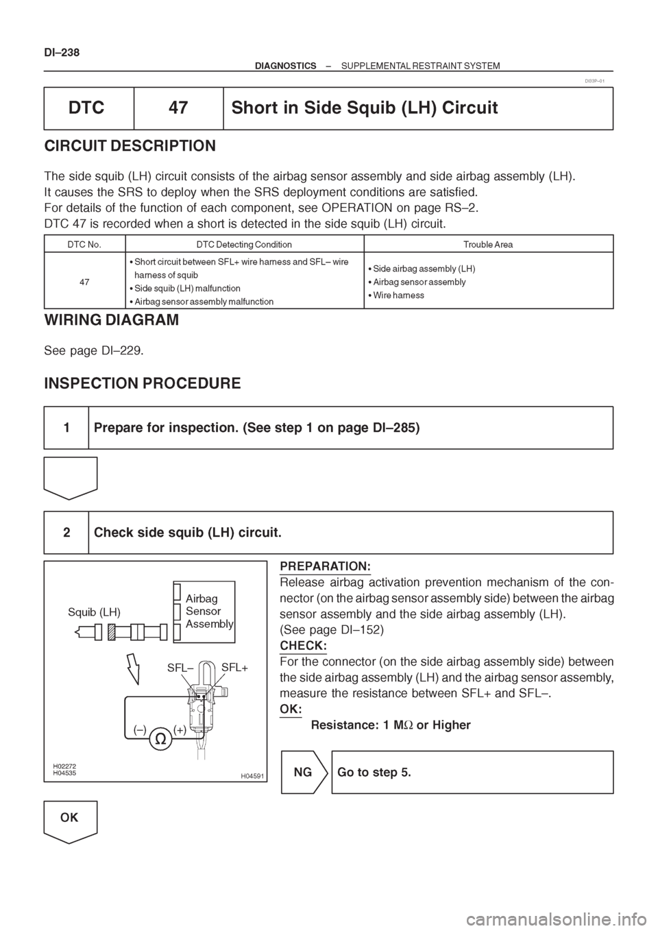 TOYOTA AVENSIS 1997 Service Repair Manual TOYOTA AVENSIS 1997 Service Repair Manual