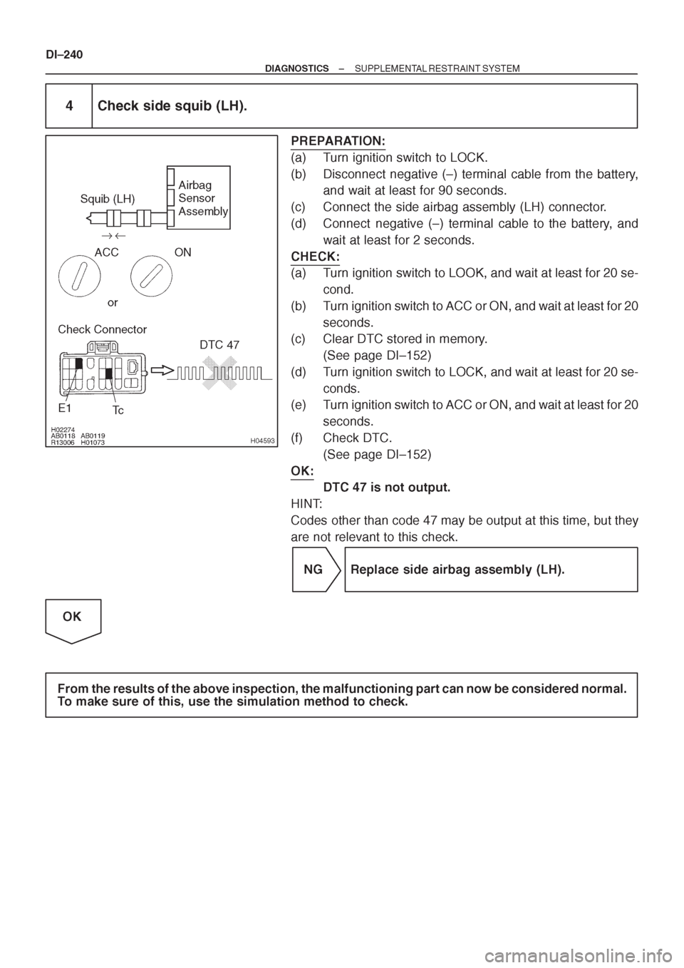 TOYOTA AVENSIS 1997 Service Repair Manual TOYOTA AVENSIS 1997 Service Repair Manual