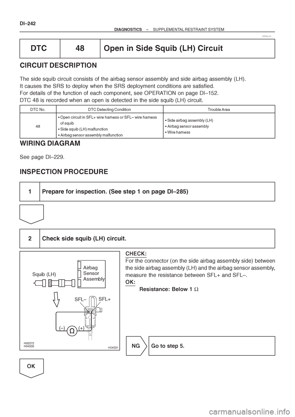 TOYOTA AVENSIS 1997 Service Repair Manual TOYOTA AVENSIS 1997 Service Repair Manual