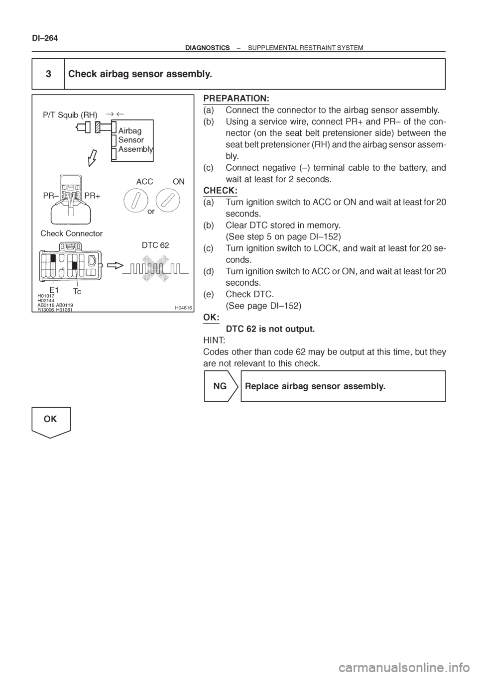 TOYOTA AVENSIS 1997 Service Repair Manual TOYOTA AVENSIS 1997 Service Repair Manual