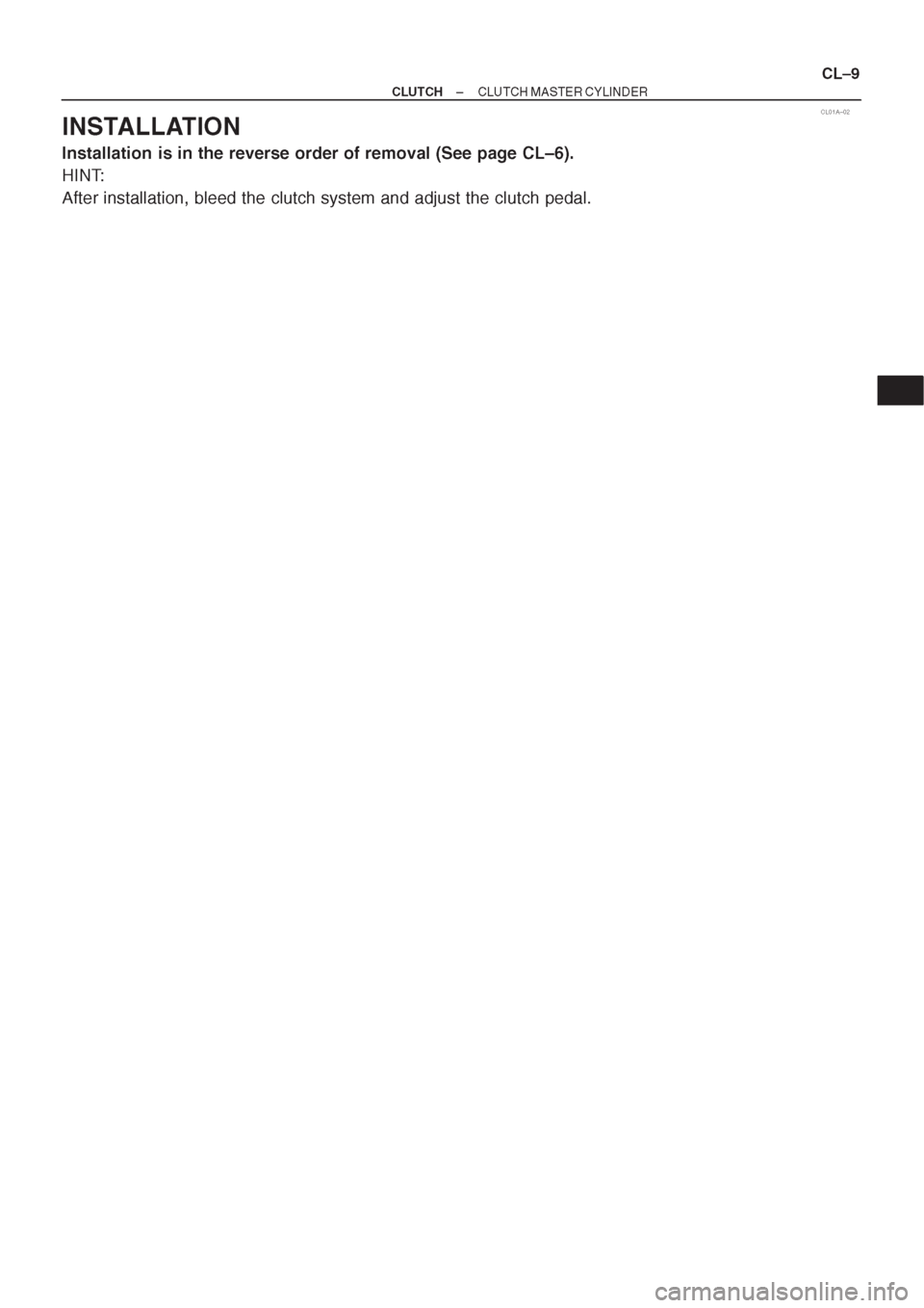 TOYOTA AVENSIS 1997 Service Repair Manual TOYOTA AVENSIS 1997 Service Repair Manual