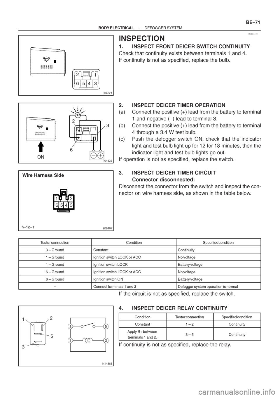 TOYOTA AVENSIS 1997 Service Repair Manual TOYOTA AVENSIS 1997 Service Repair Manual