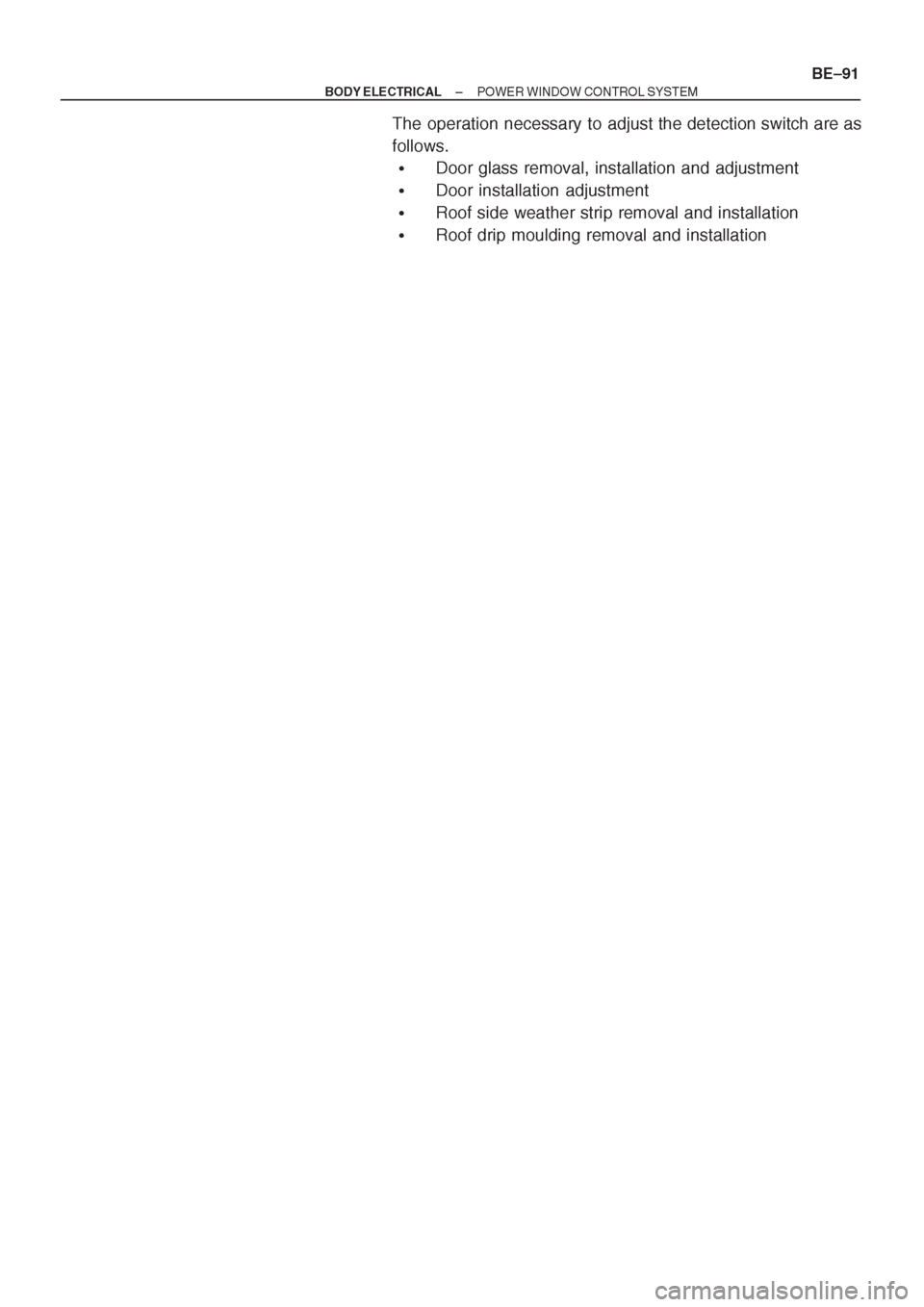 TOYOTA AVENSIS 1997 Service Repair Manual TOYOTA AVENSIS 1997 Service Repair Manual