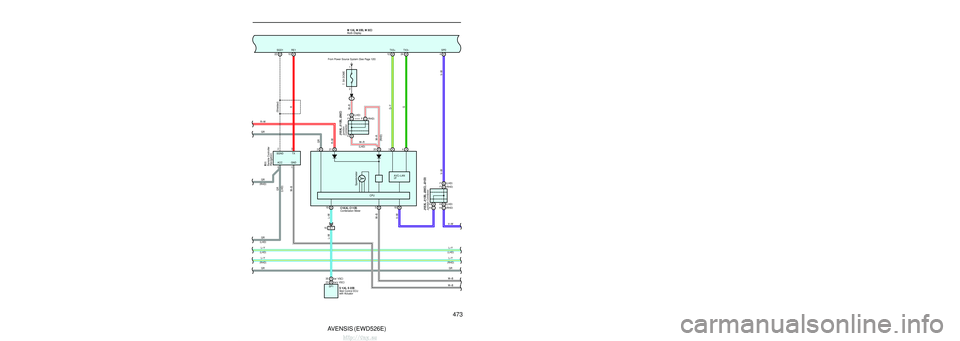 TOYOTA AVENSIS 2003 Service Repair Manual 472AVENSIS (EWD526E)
Navigation System (Map Type)
ACC
GR
GR
GR
GR
+B1
GR
L–Y
GR
L–Y
GR
L–Y
GR
L–Y B–W
( LHD )
(
LHD )
(
LHD )
GR
( RHD )
( LHD )
GR
( RHD )
L–Y
(
LHD )
(
LHD ) (
LHD )
( LH TOYOTA AVENSIS 2003 Service Repair Manual 472AVENSIS (EWD526E)
Navigation System (Map Type)
ACC
GR
GR
GR
GR
+B1
GR
L–Y
GR
L–Y
GR
L–Y
GR
L–Y B–W
( LHD )
(
LHD )
(
LHD )
GR
( RHD )
( LHD )
GR
( RHD )
L–Y
(
LHD )
(
LHD ) (
LHD )
( LH