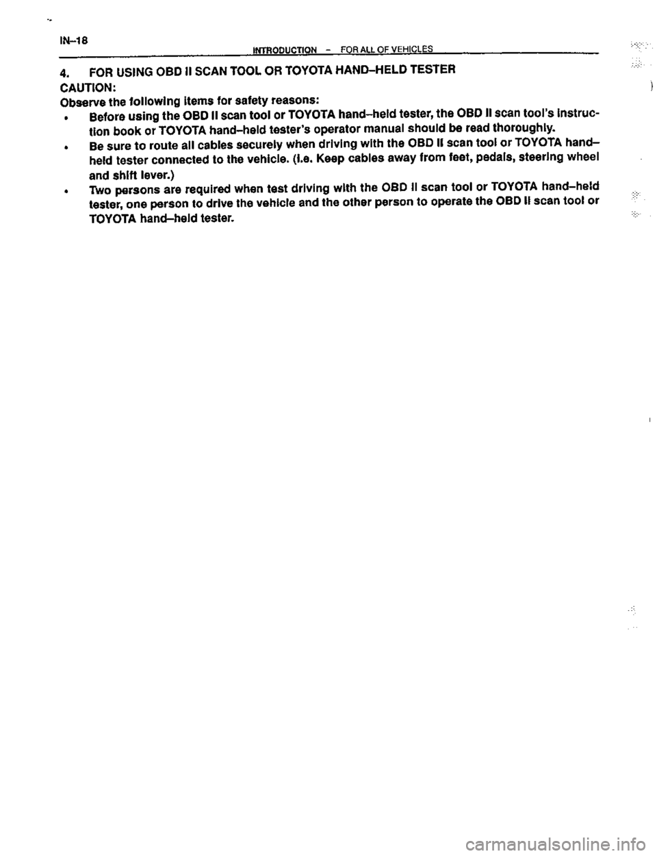 TOYOTA CELICA 1999  Service Owners Manual 