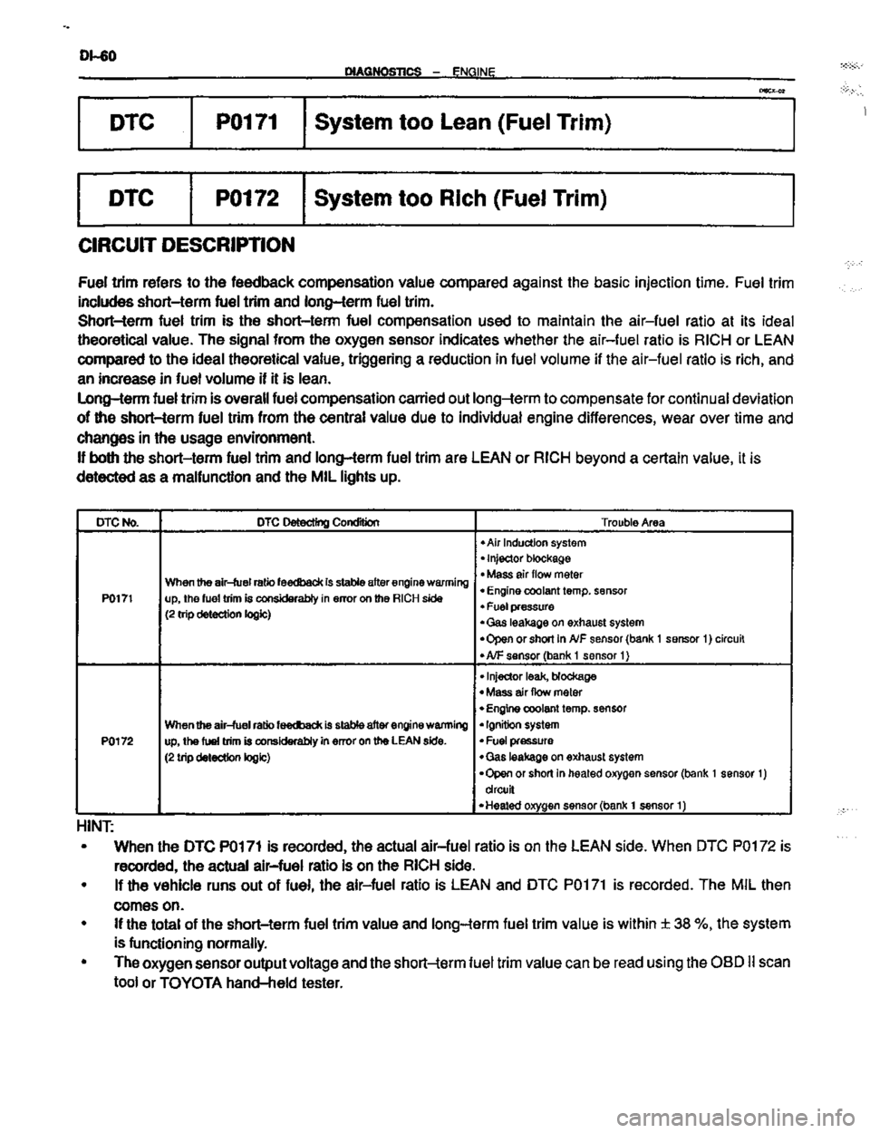 TOYOTA CELICA 1999 Service Repair Manual TOYOTA CELICA 1999 Service Repair Manual