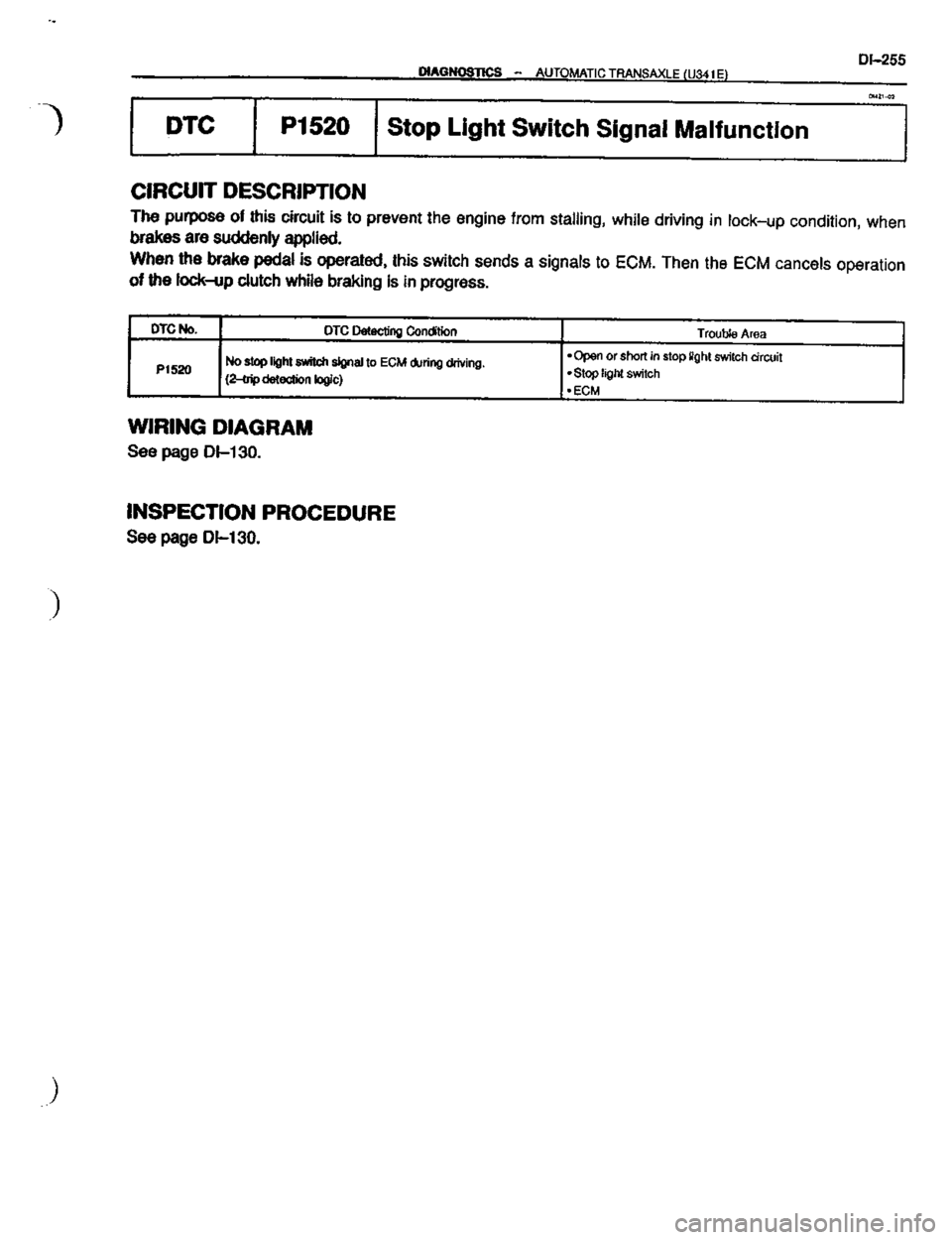 TOYOTA CELICA 1999 Service Repair Manual TOYOTA CELICA 1999 Service Repair Manual