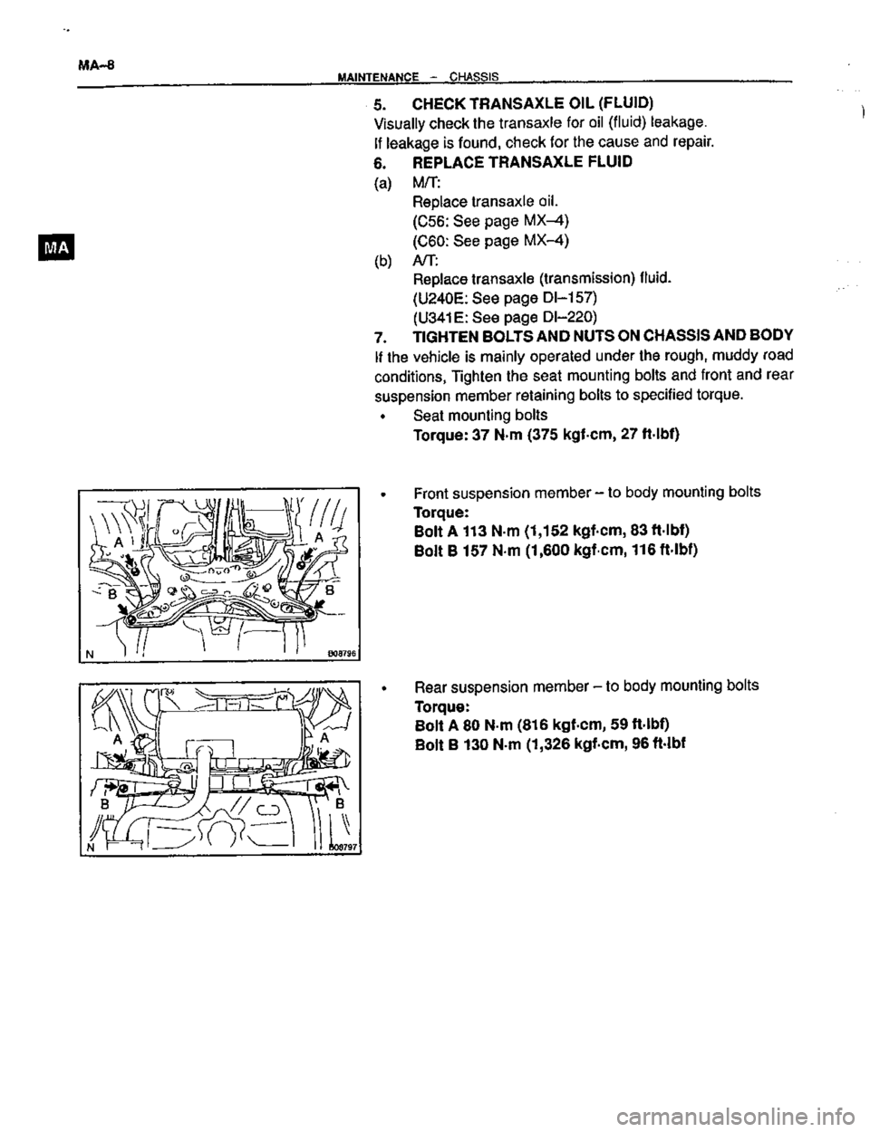 TOYOTA CELICA 1999  Service Workshop Manual 