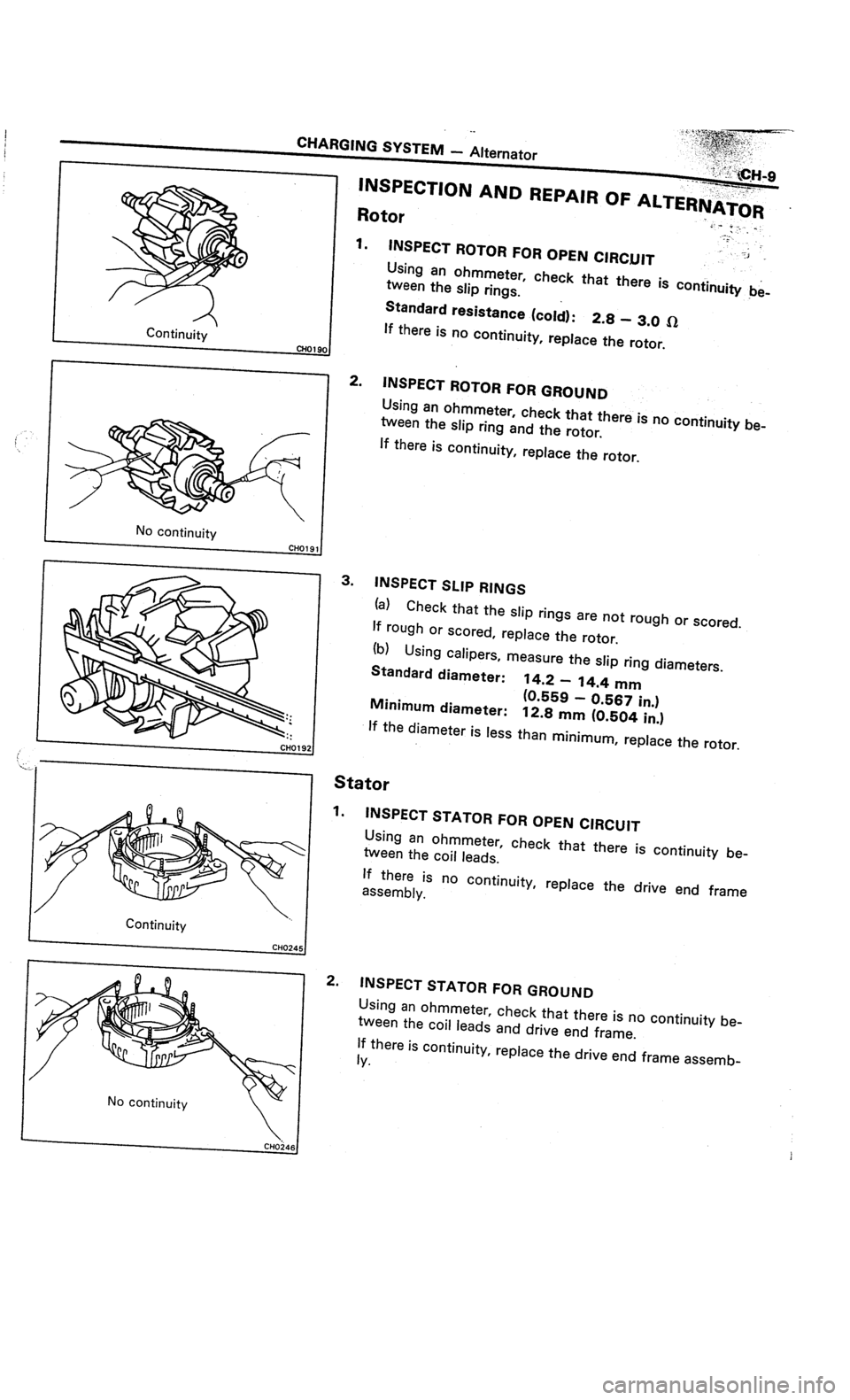 TOYOTA CELICA 1987  Service User Guide 