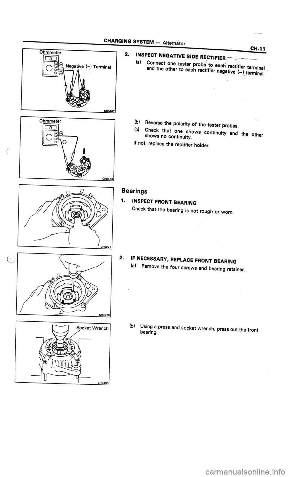 TOYOTA CELICA 1987  Service User Guide 