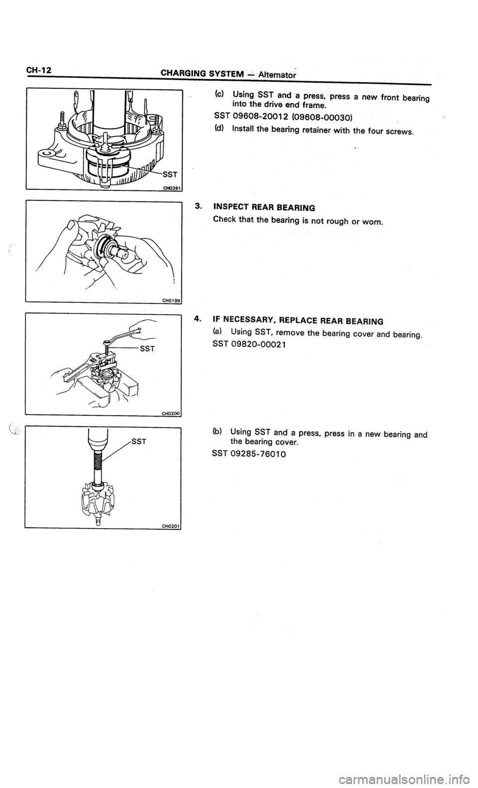 TOYOTA CELICA 1987  Service User Guide 