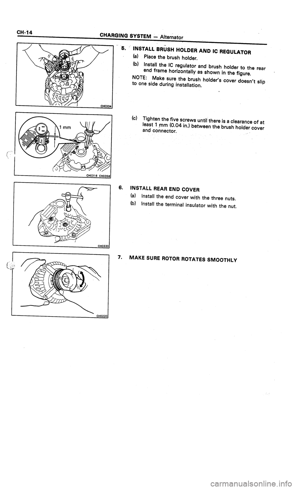 TOYOTA CELICA 1987  Service Owners Manual 