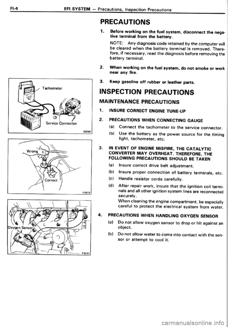 TOYOTA CELICA 1986 Service Repair Manual TOYOTA CELICA 1986 Service Repair Manual