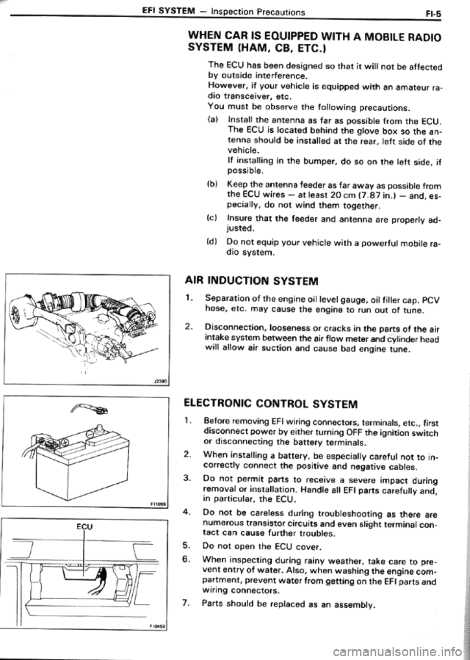 TOYOTA CELICA 1986 Service Repair Manual TOYOTA CELICA 1986 Service Repair Manual