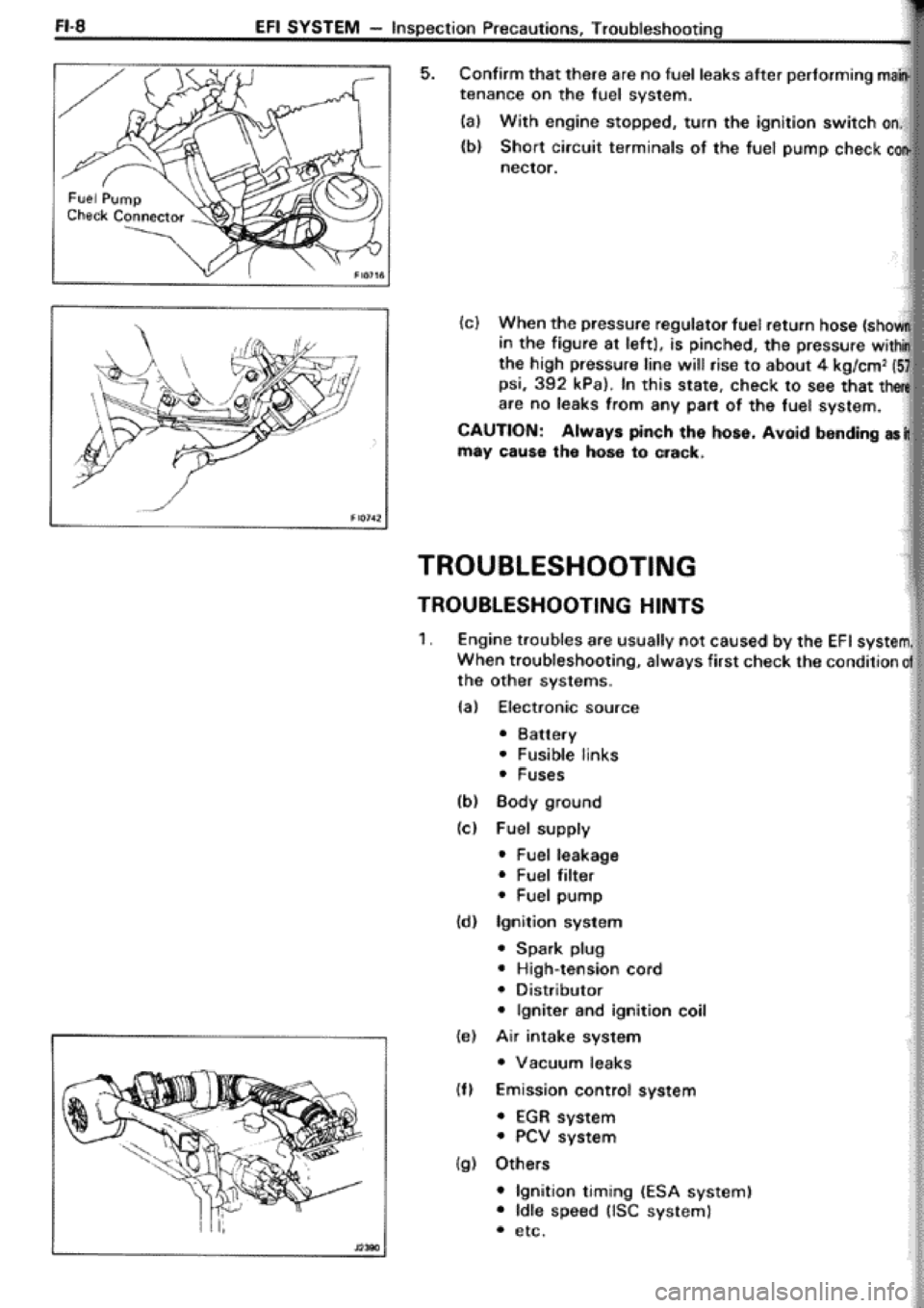 TOYOTA CELICA 1986 Service Repair Manual TOYOTA CELICA 1986 Service Repair Manual