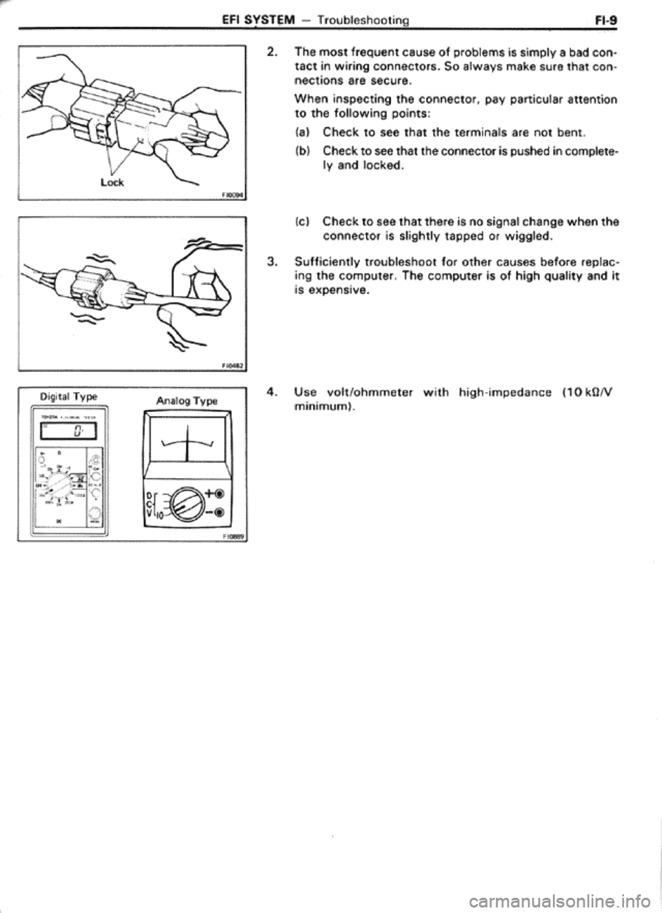 TOYOTA CELICA 1986 Service Repair Manual TOYOTA CELICA 1986 Service Repair Manual