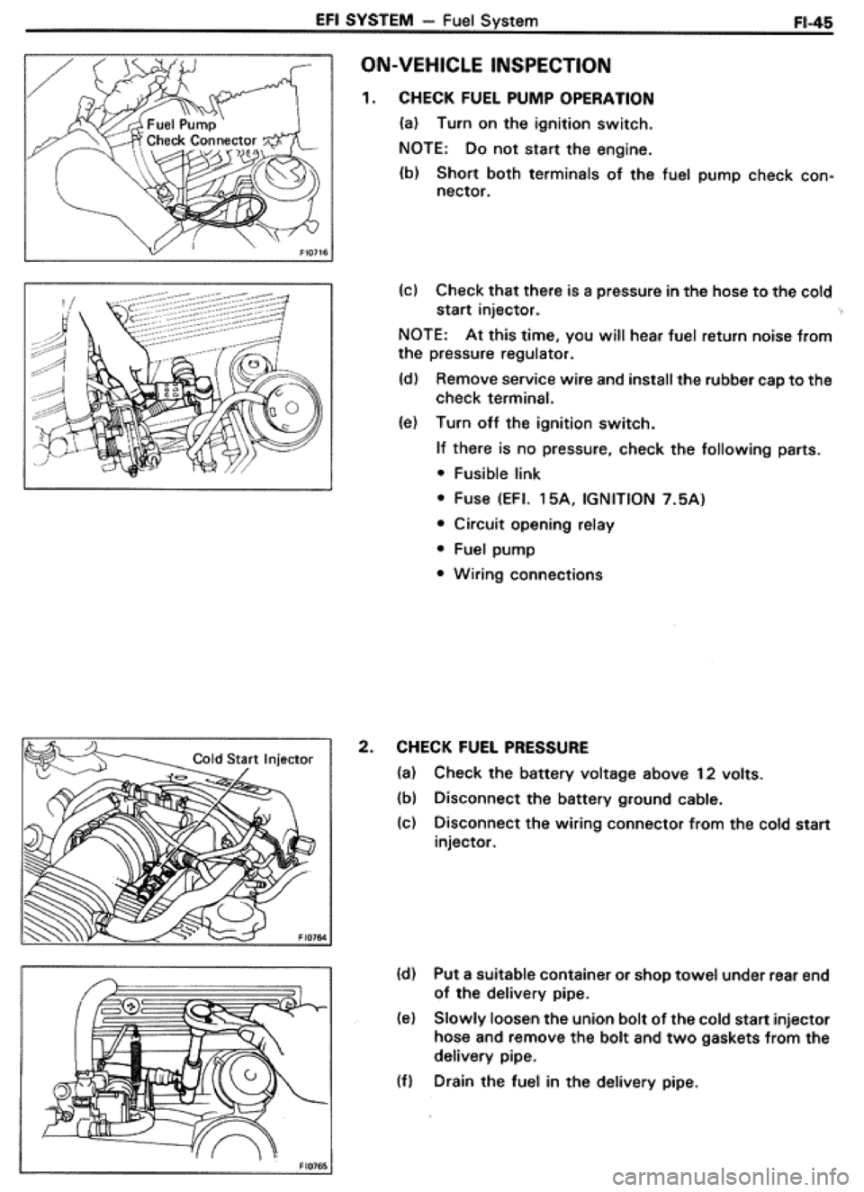 TOYOTA CELICA 1986 Service Repair Manual TOYOTA CELICA 1986 Service Repair Manual