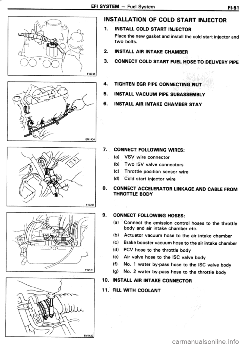 TOYOTA CELICA 1986 Service Repair Manual TOYOTA CELICA 1986 Service Repair Manual
