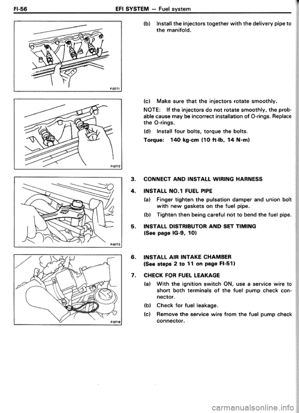TOYOTA CELICA 1986 Service Repair Manual TOYOTA CELICA 1986 Service Repair Manual