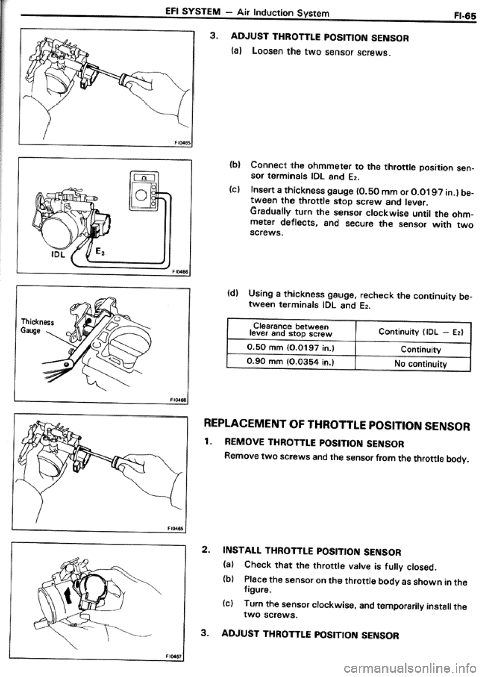 TOYOTA CELICA 1986 Service Repair Manual TOYOTA CELICA 1986 Service Repair Manual