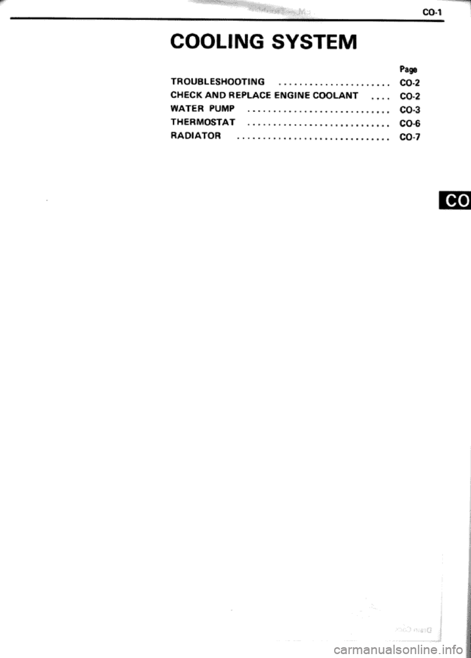 TOYOTA CELICA 1986 Service Repair Manual TOYOTA CELICA 1986 Service Repair Manual