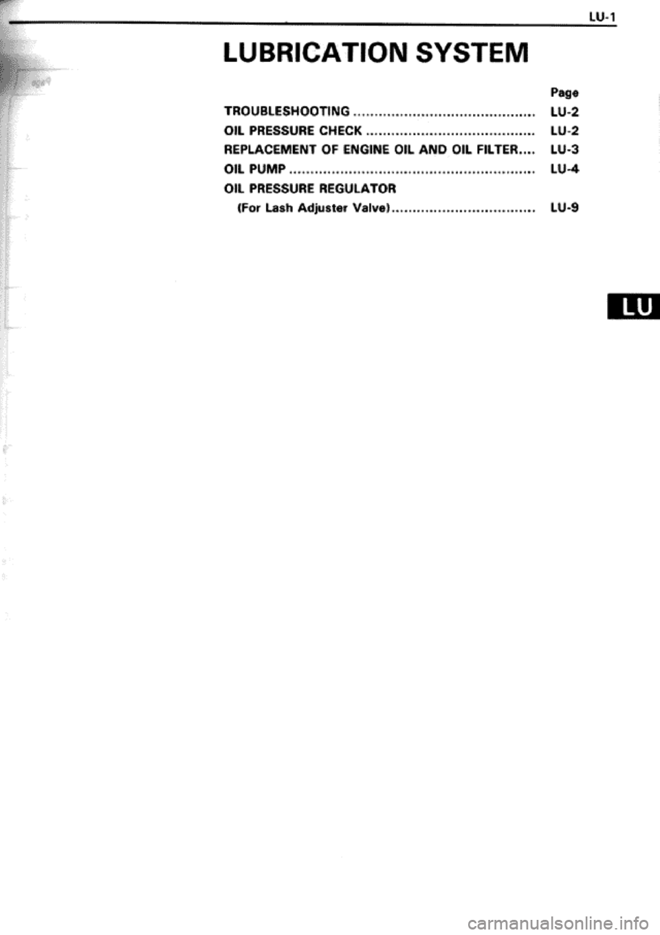 TOYOTA CELICA 1986 Service Repair Manual TOYOTA CELICA 1986 Service Repair Manual