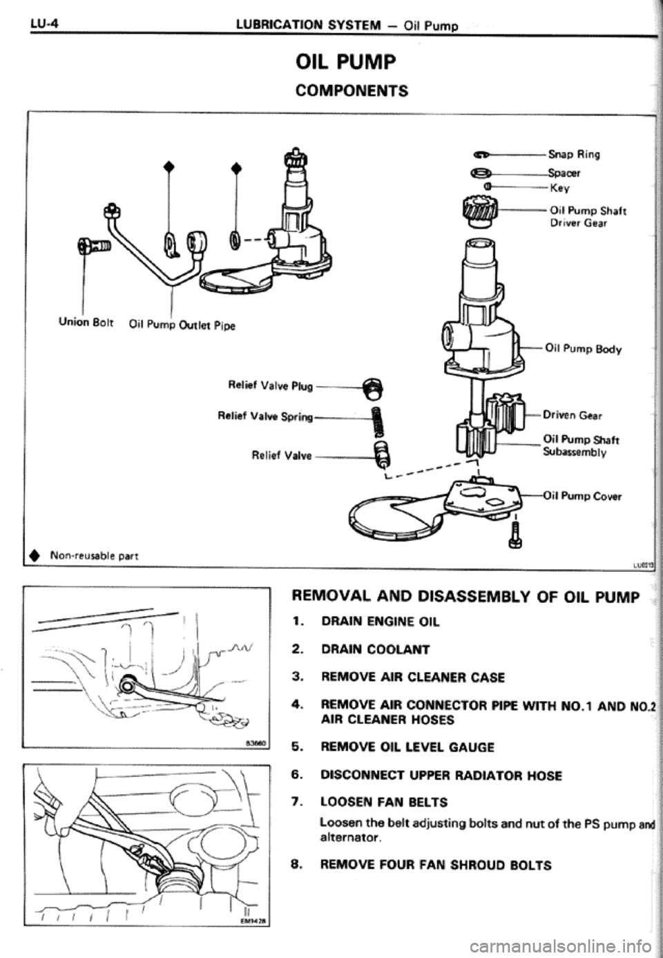 TOYOTA CELICA 1986 Service Repair Manual TOYOTA CELICA 1986 Service Repair Manual