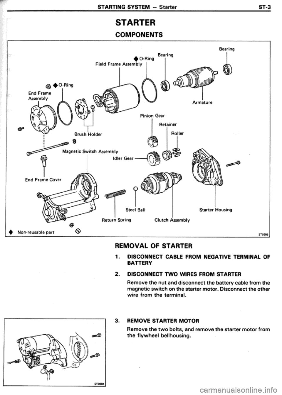 TOYOTA CELICA 1986  Service Repair Manual 
