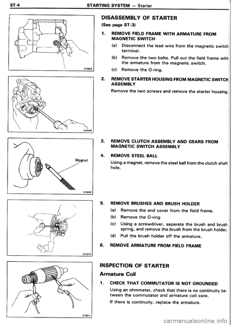 TOYOTA CELICA 1986 Service Repair Manual TOYOTA CELICA 1986 Service Repair Manual