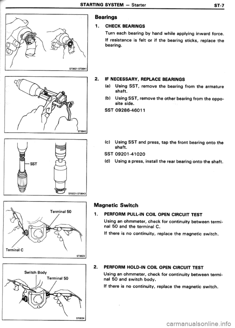 TOYOTA CELICA 1986 Service Repair Manual TOYOTA CELICA 1986 Service Repair Manual