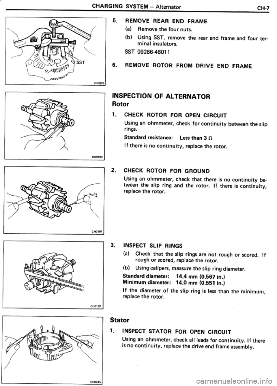 TOYOTA CELICA 1986  Service Repair Manual 
