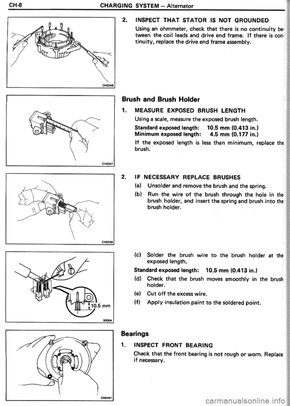 TOYOTA CELICA 1986  Service Repair Manual 