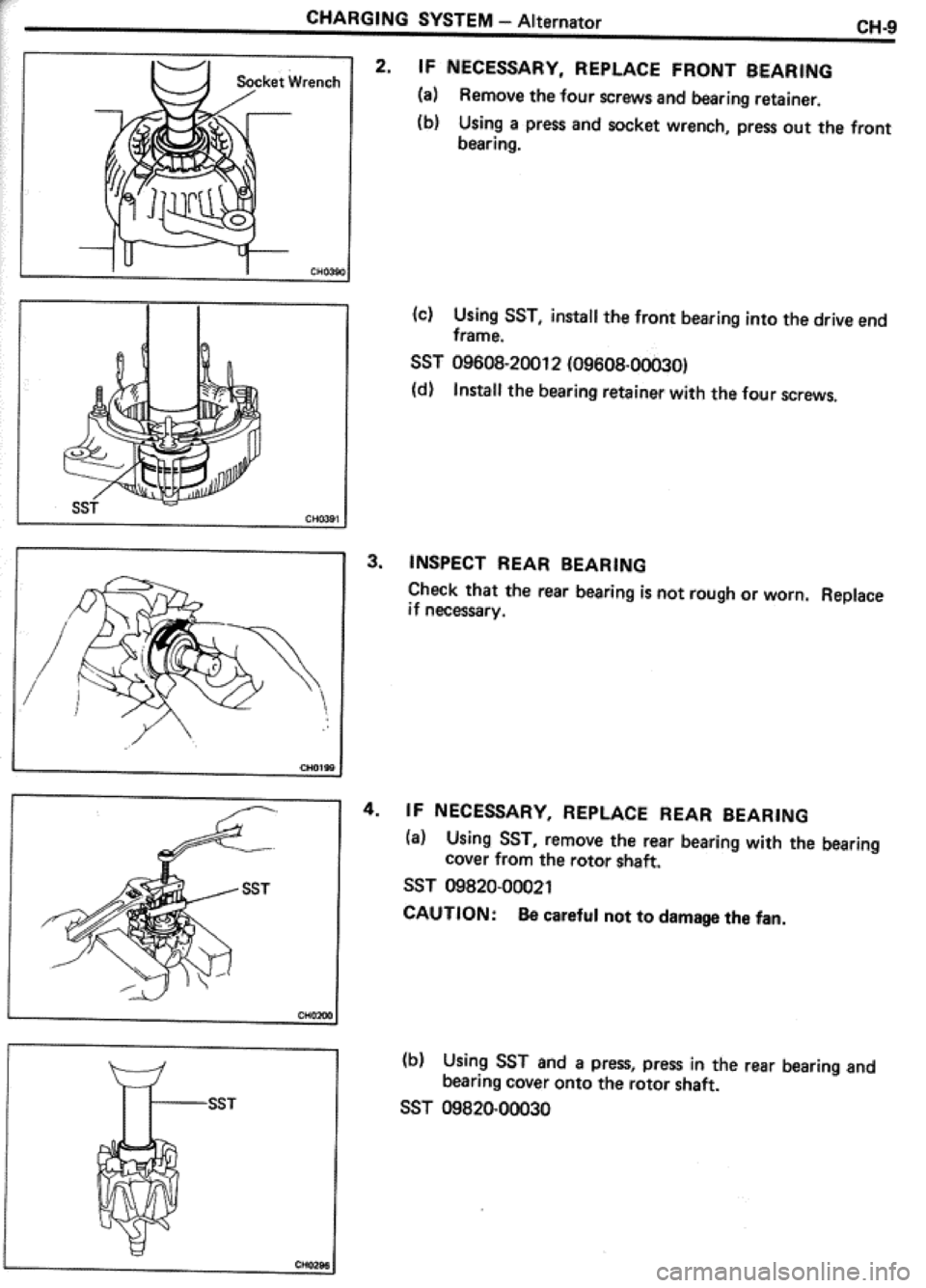 TOYOTA CELICA 1986  Service Repair Manual 