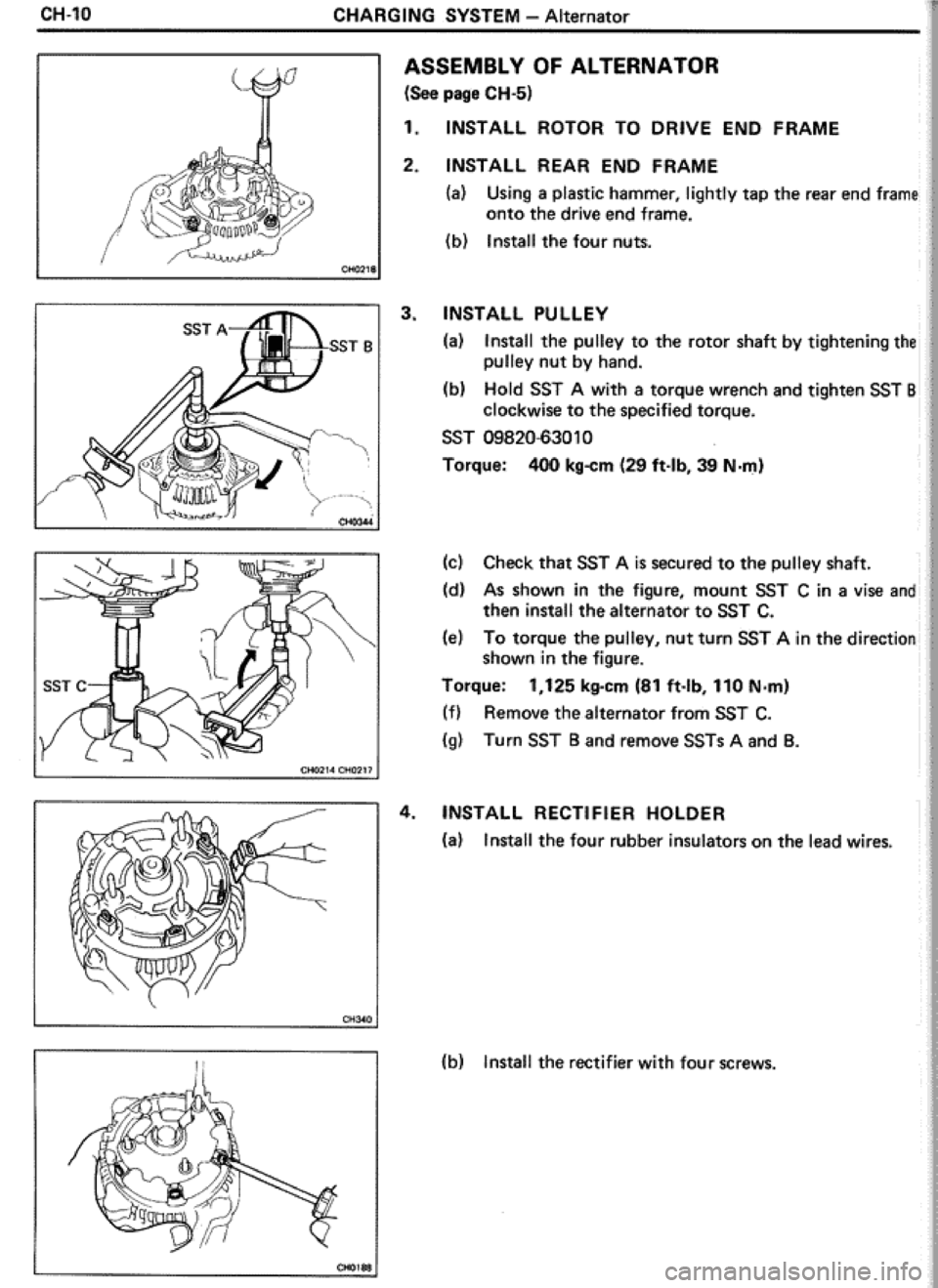 TOYOTA CELICA 1986  Service Repair Manual 