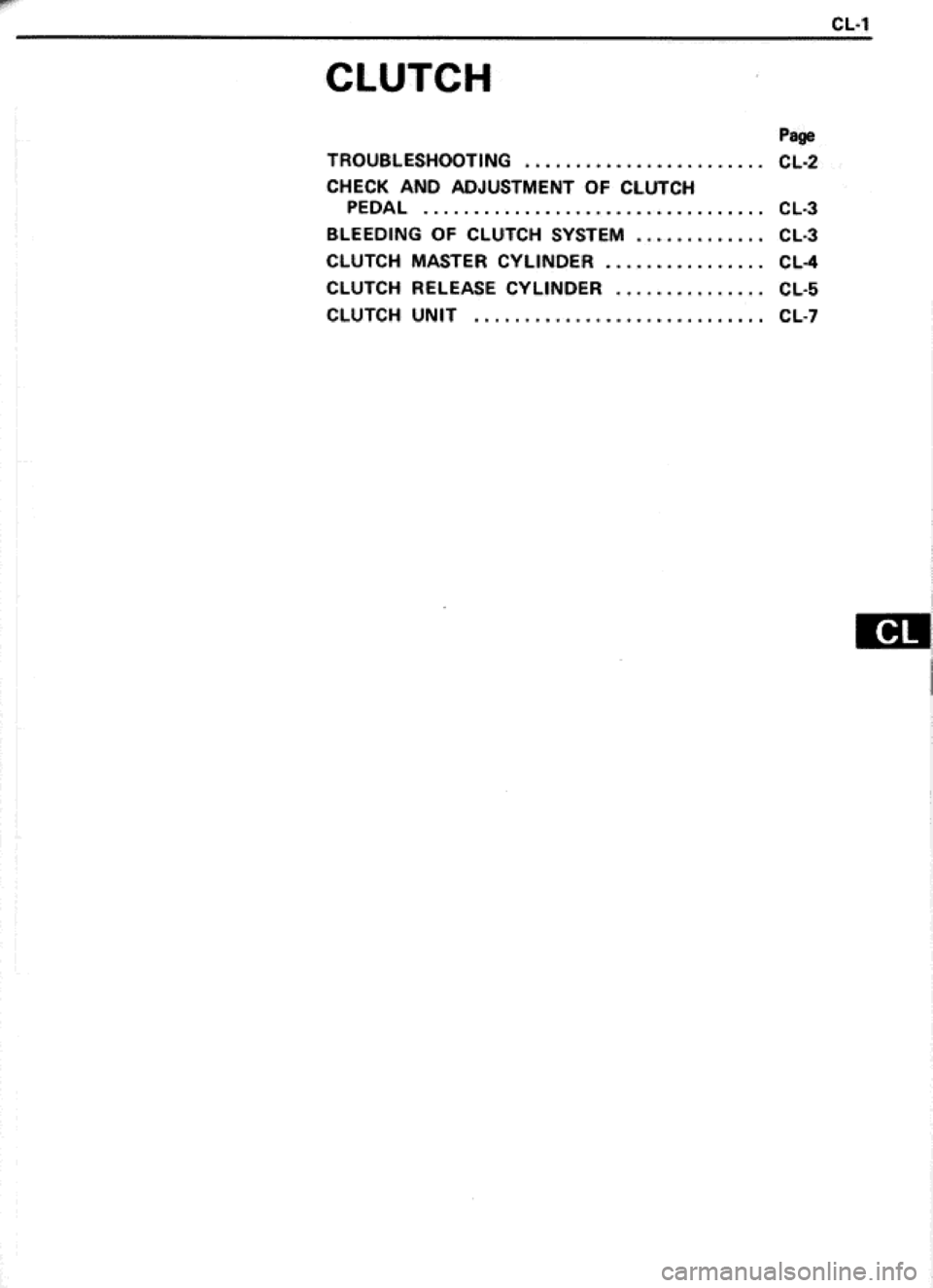 TOYOTA CELICA 1986  Service Repair Manual 