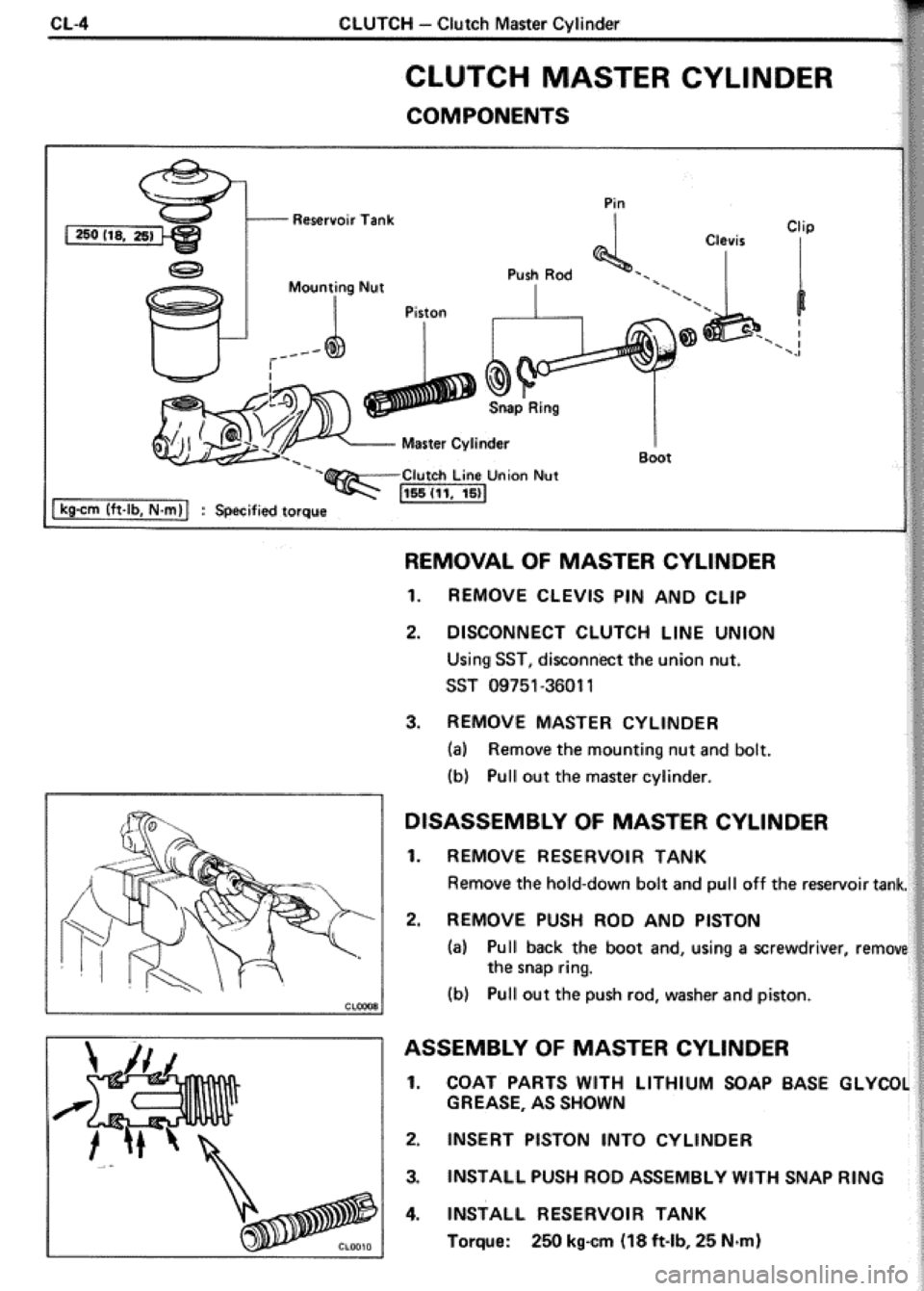 TOYOTA CELICA 1986 Service Repair Manual TOYOTA CELICA 1986 Service Repair Manual
