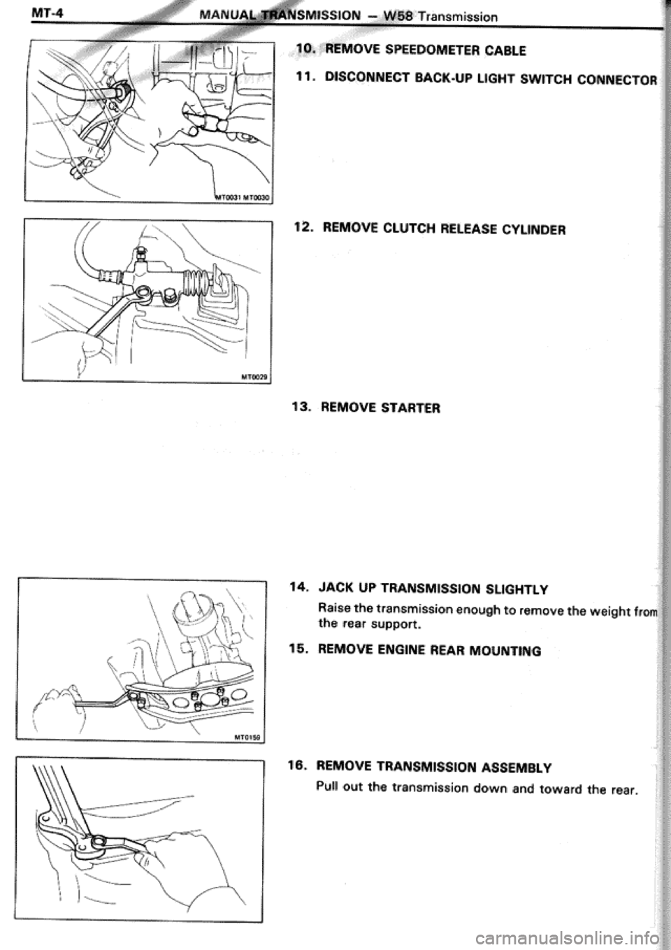 TOYOTA CELICA 1986 Service Repair Manual TOYOTA CELICA 1986 Service Repair Manual