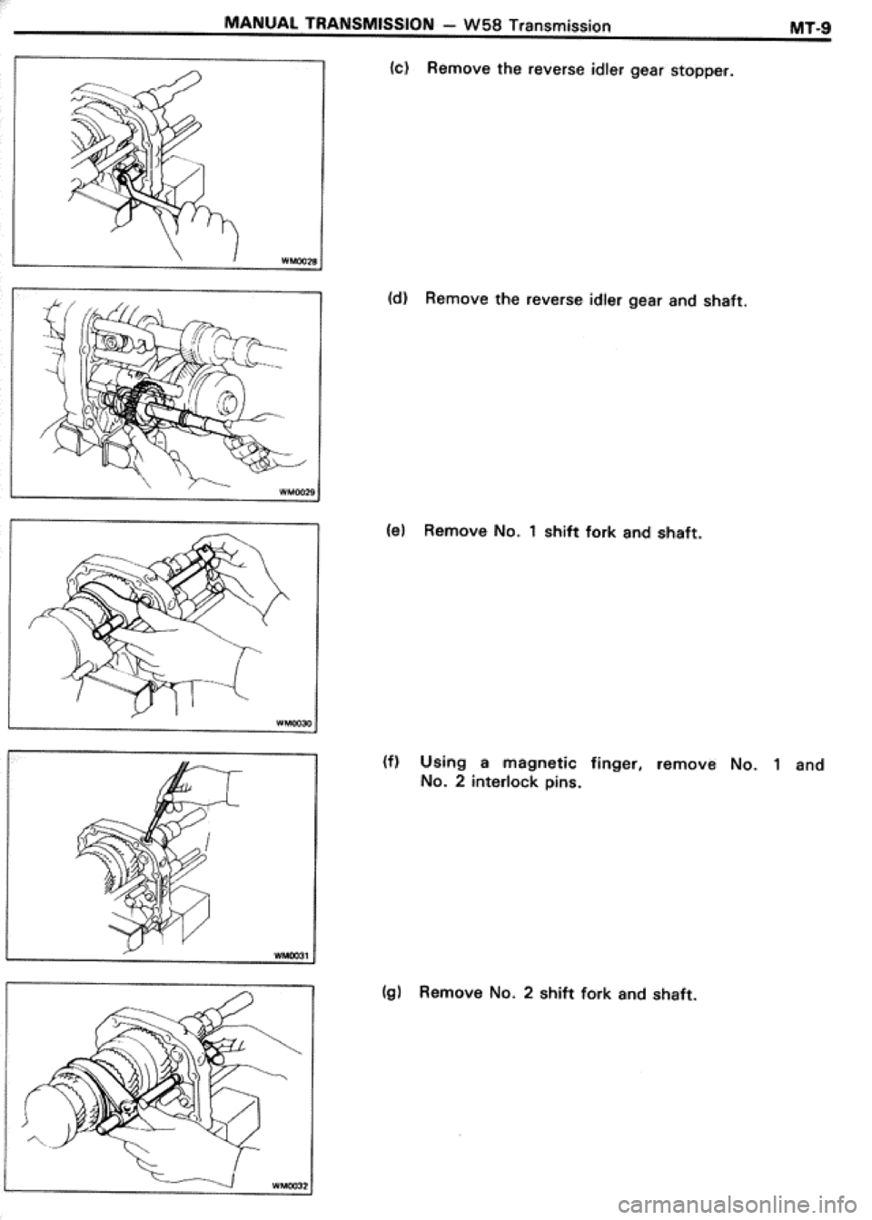 TOYOTA CELICA 1986 Service Repair Manual TOYOTA CELICA 1986 Service Repair Manual
