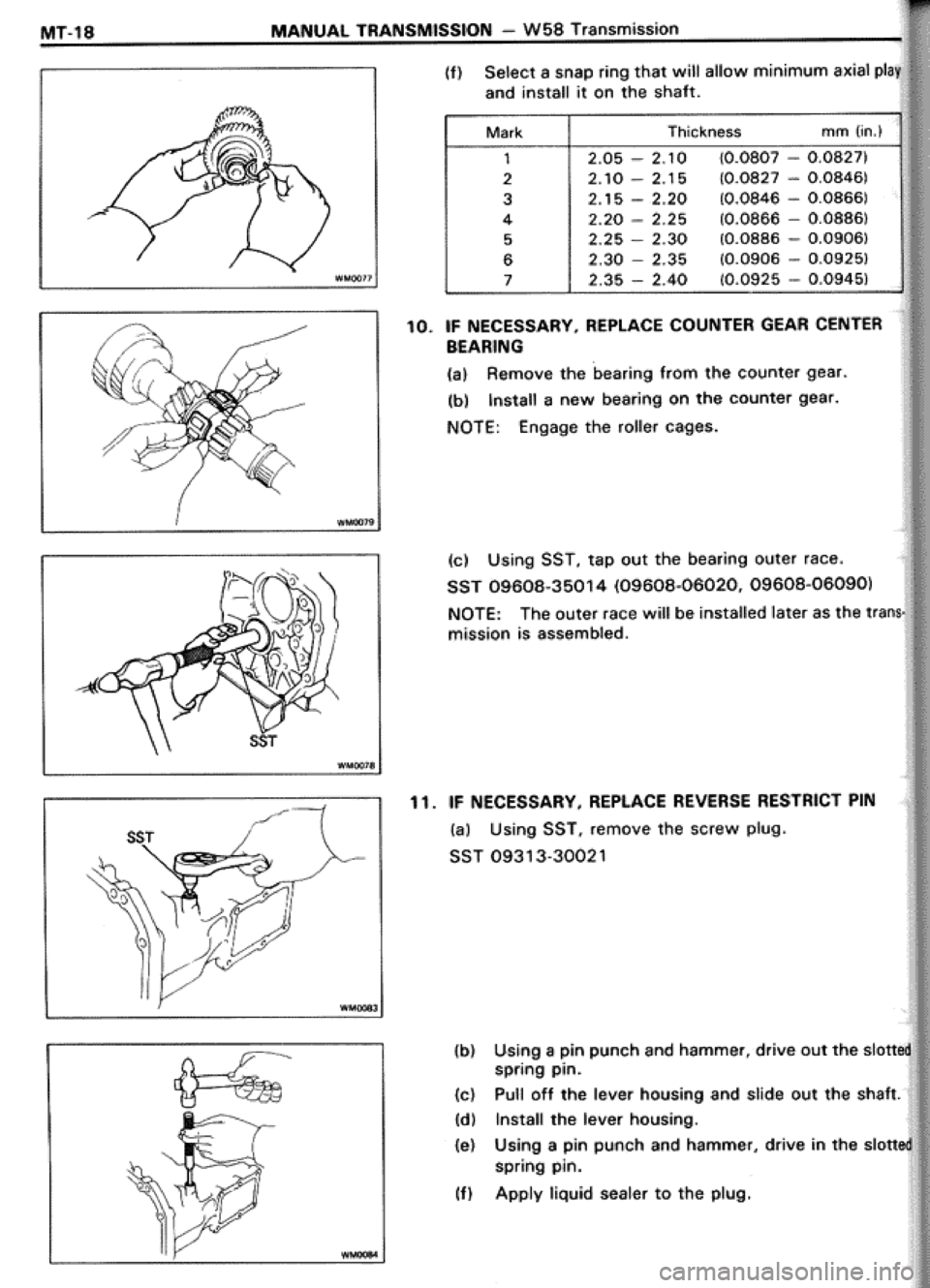 TOYOTA CELICA 1986 Service Repair Manual TOYOTA CELICA 1986 Service Repair Manual