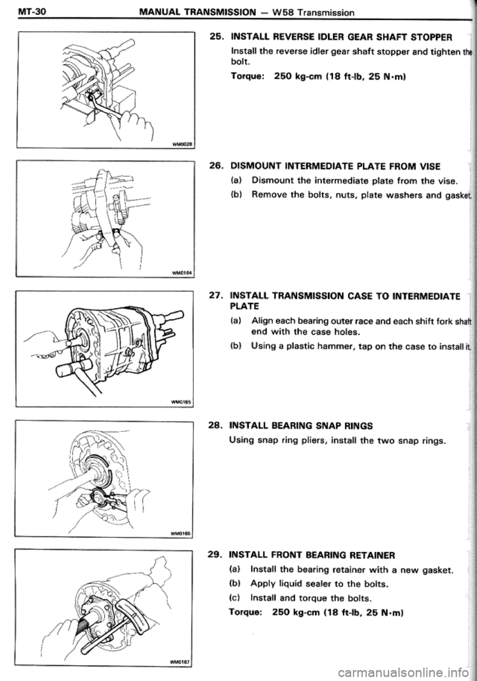 TOYOTA CELICA 1986 Service Repair Manual TOYOTA CELICA 1986 Service Repair Manual