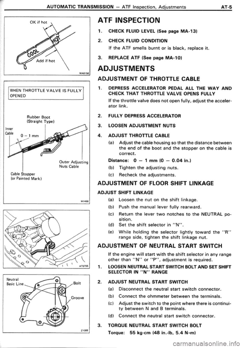 TOYOTA CELICA 1986 Service Repair Manual TOYOTA CELICA 1986 Service Repair Manual
