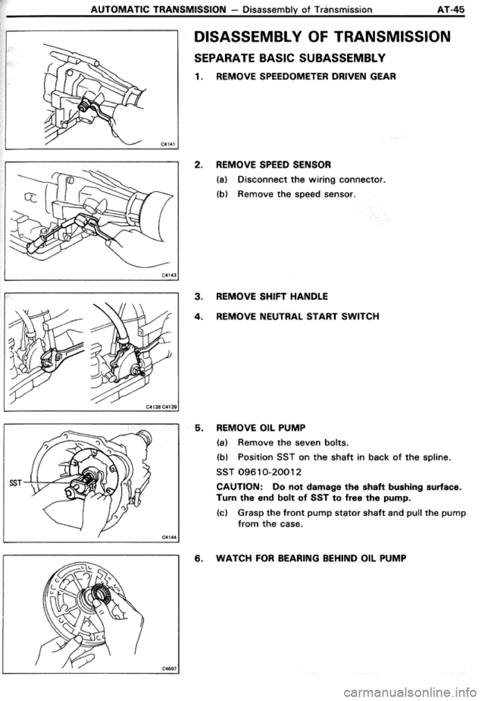 TOYOTA CELICA 1986  Service Repair Manual 