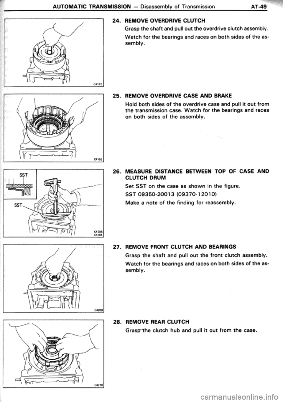 TOYOTA CELICA 1986  Service Repair Manual 
