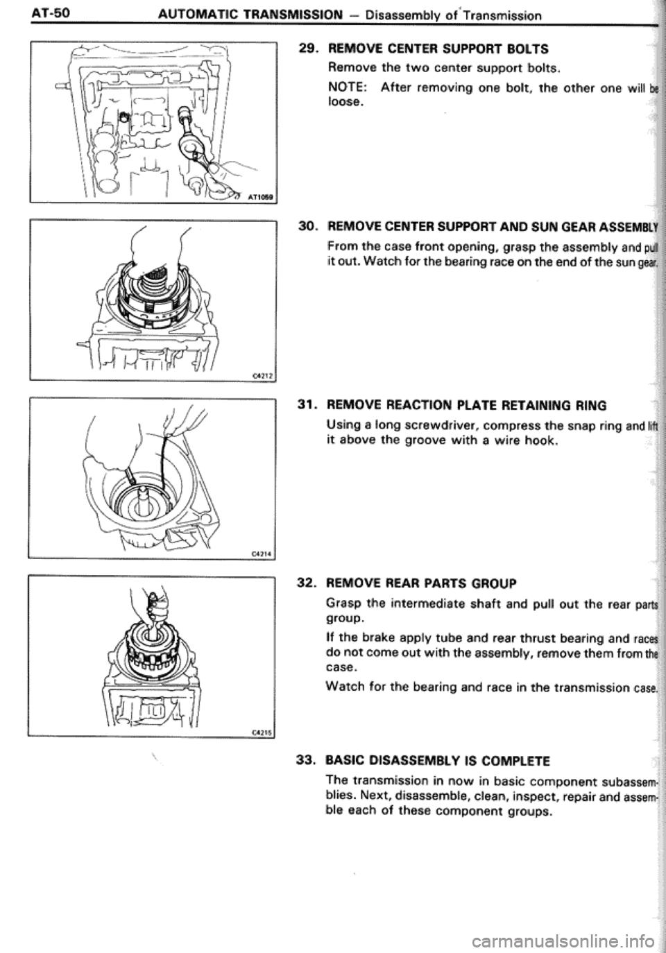 TOYOTA CELICA 1986  Service Repair Manual 