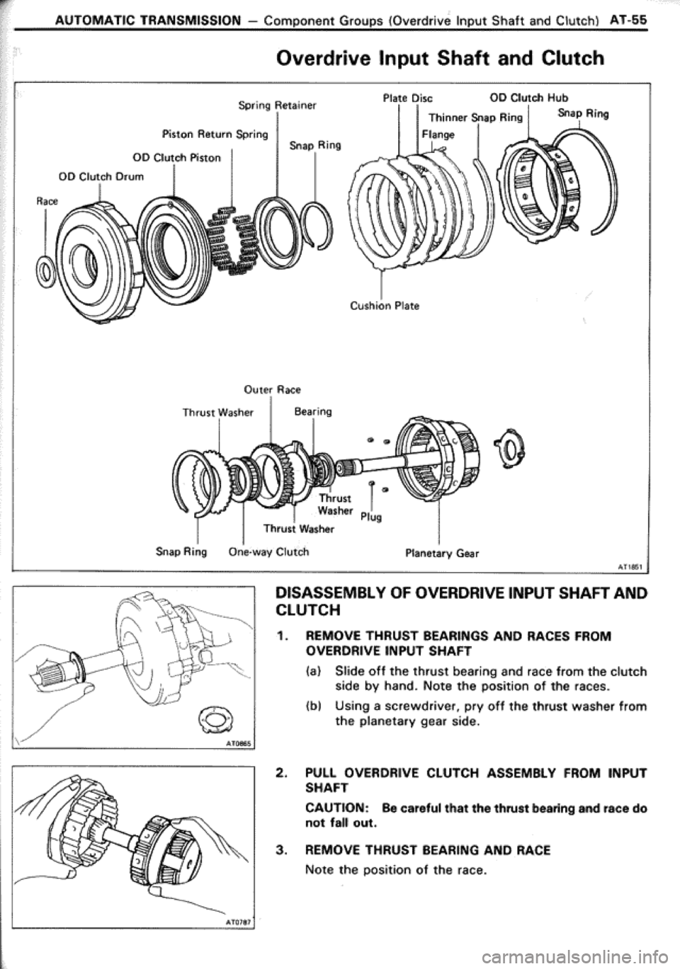 TOYOTA CELICA 1986  Service Repair Manual 