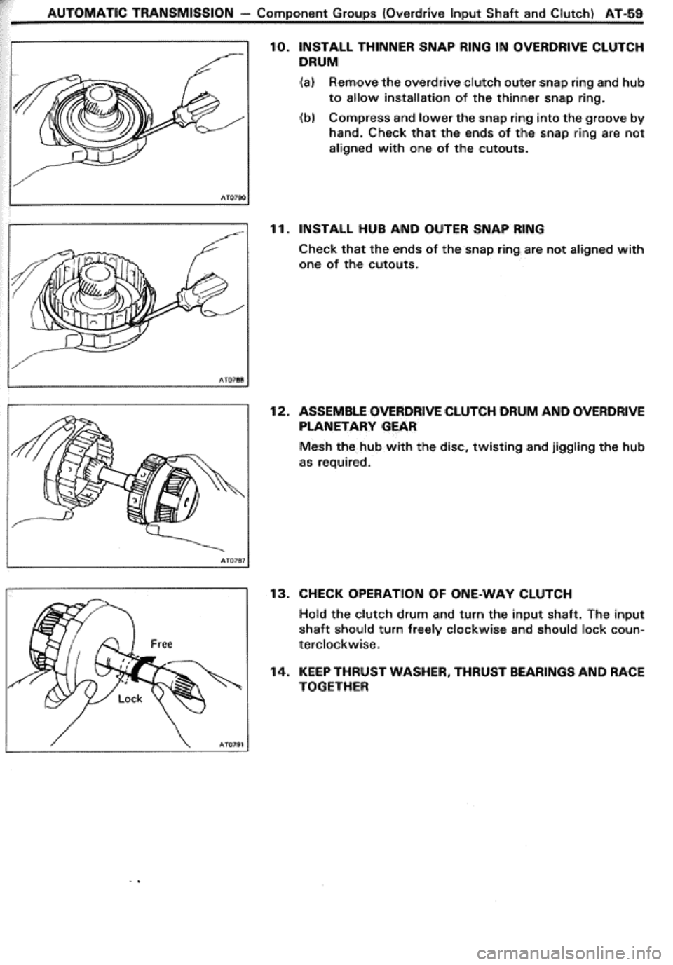TOYOTA CELICA 1986  Service Repair Manual 