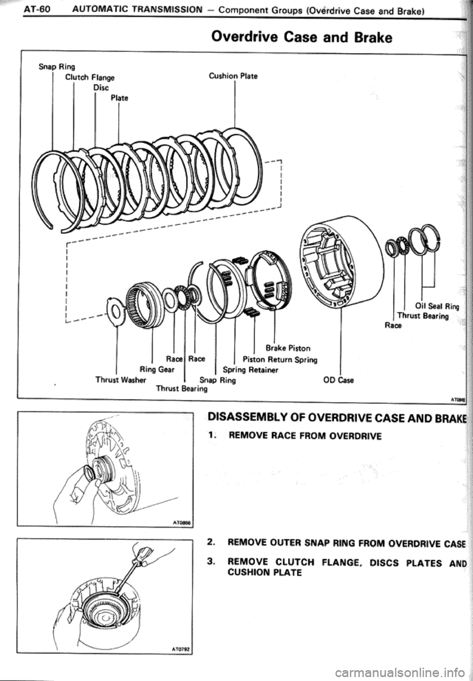 TOYOTA CELICA 1986  Service Repair Manual 