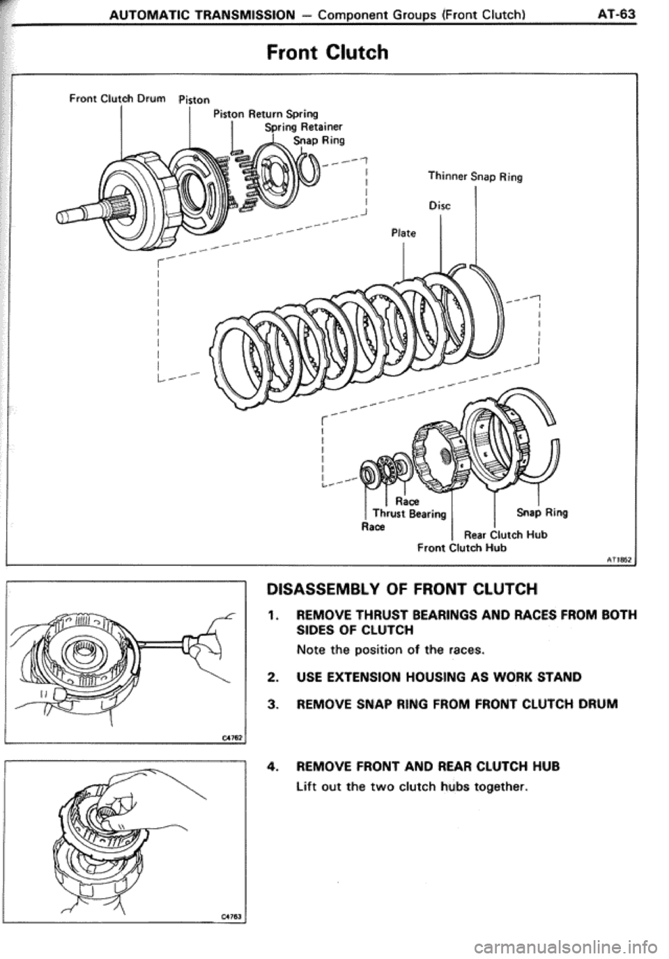 TOYOTA CELICA 1986  Service Repair Manual 