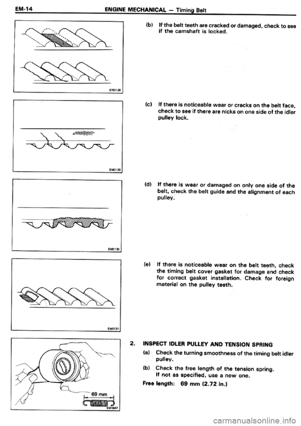TOYOTA CELICA 1986 Service Owners Guide TOYOTA CELICA 1986 Service Owners Guide