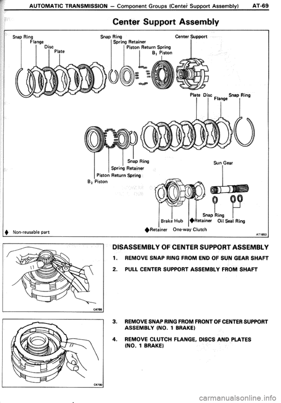 TOYOTA CELICA 1986  Service Repair Manual 